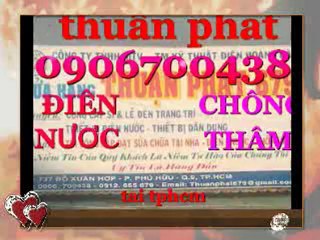 SUA CHUA DIEN NUOC 24/24 Q3 TPHCM 0906700438