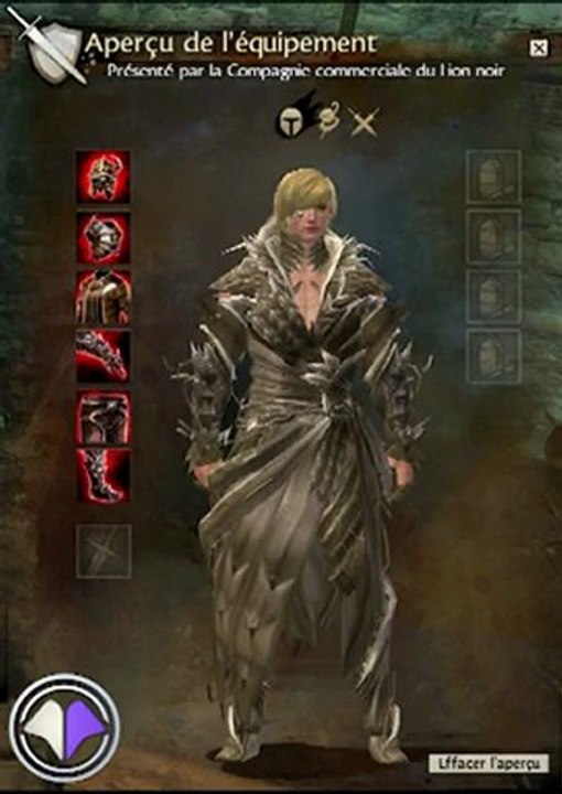 Guild Wars 2 - Armures intermédiaires du Tonnelle du Crépuscule
