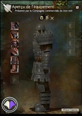Guild Wars 2 - Armures lourdes de l’Etreinte du Chagrin
