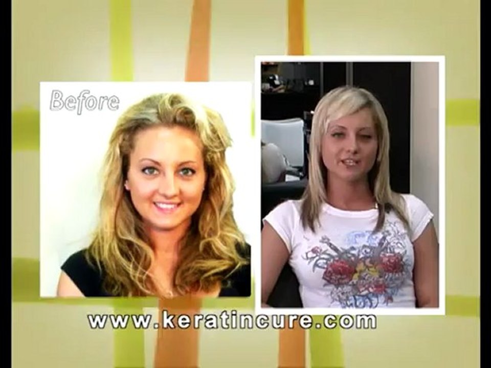 ENGLISH-Keratin Cure Brazilian Straightener Treatment Instructional Video in - BLOND Version 2