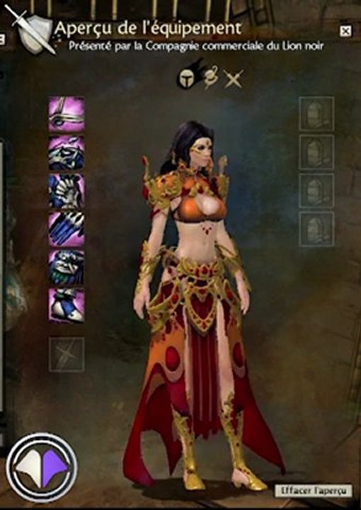 Guild Wars 2 - Armures légères des Humains