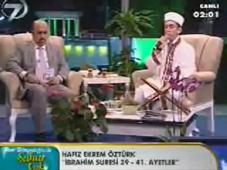 Ekrem Öztürk Ali İmran süresi Ramazan 2012 Kanal 7