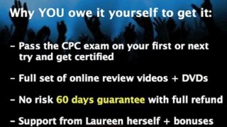 How good are the CPC exams blitz review videos by Laureen Jandroep? A review of her testimonials