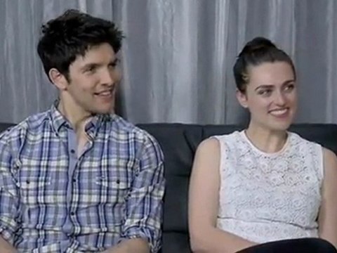 Merlin S5 - EW.com SDCC interview with Katie Macgrath and Colin Morgan - July 14, 2012