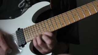 Shred Guitar Alternate Picking Lesson 12