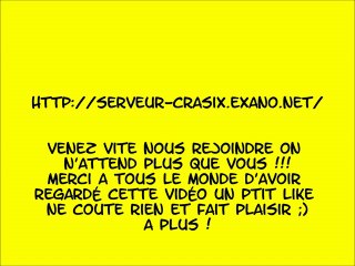 nouveau serveur privé Crasix !
