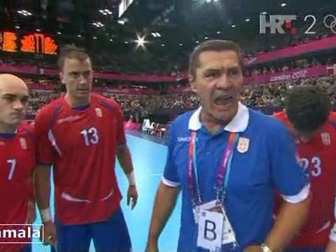 Veselin Vuković psuje i viče na srpske rukometaše uoči poraza od Hrvatske