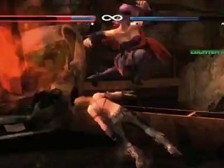 Dead or Alive 5 - Balance Test Footage - Tina vs. Ayane