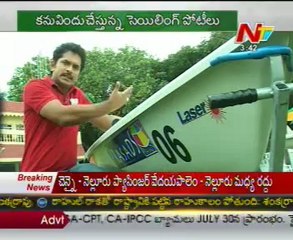 Sailing Races held in hussain sagar