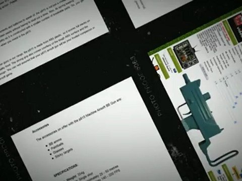 P815 Machine Style Airsoft BB Gun