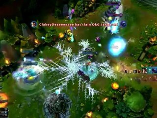 Lux et son laser en musique - League of legends