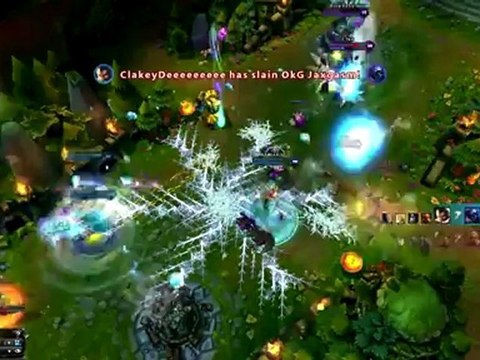 Lux et son laser en musique - League of legends
