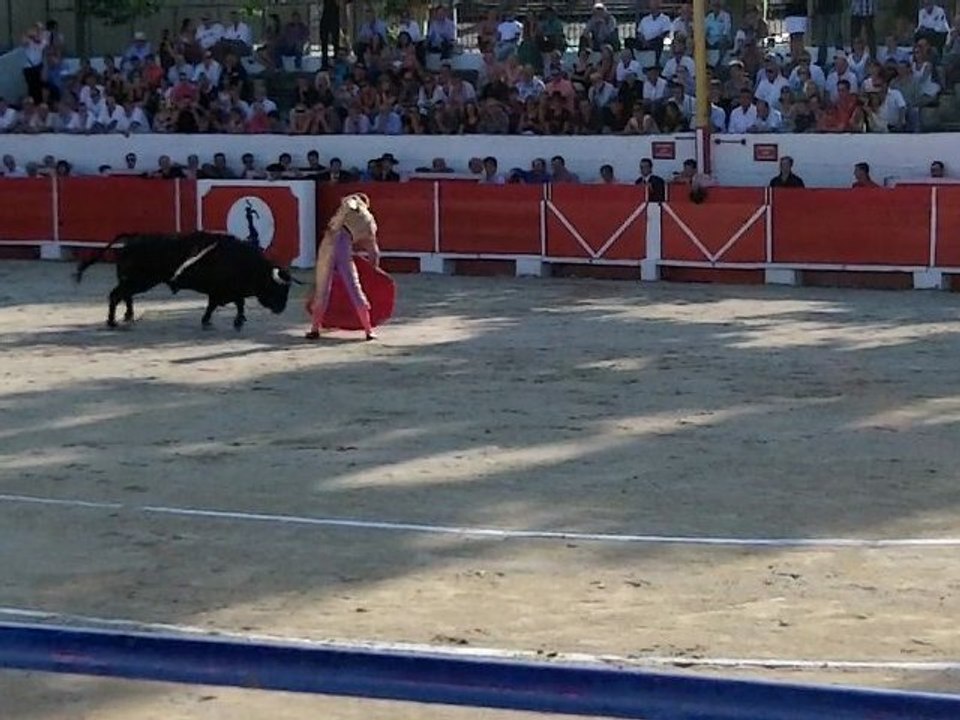 Sébastien Castella 2 oreilles à Châteaurenard
