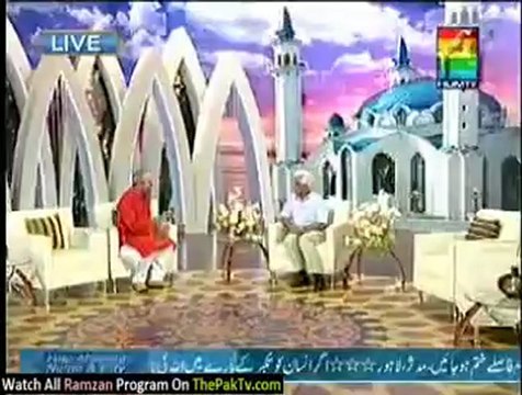 Noor e Ramzan Hum Ke Saath By Hum TV - 31st July 2012 (Aftar) - Part 2