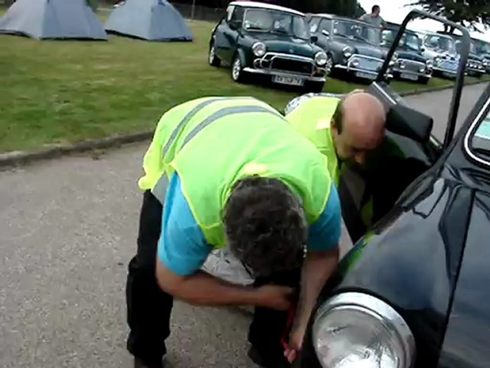 6 ème SORTIE MINI ABVA - épreuve changement de roue !