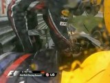 F1 2011 Turkish GP Vettel Onboard Crash Engine Sounds [FOM] Exclusive Clip