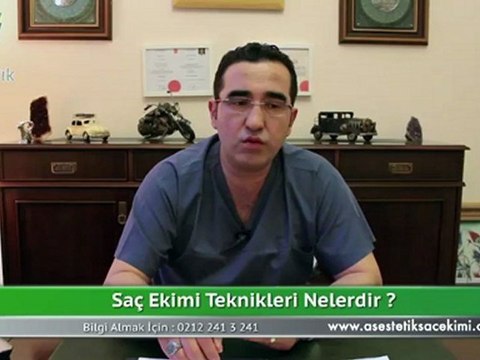 İzsiz Saç Ekimi Tekniği & Op Dr Ali Mezdeği