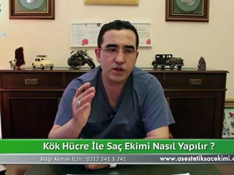 Kök Hücre ile Saç Ekimi Yöntemi & Op Dr Ali Mezdeği
