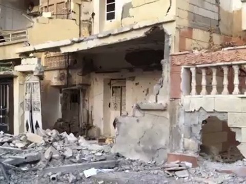 Syria فري برس ديرالزور الدمار والخراب بحي العرفي بديرالزور 30 7 2012 Deirezzor