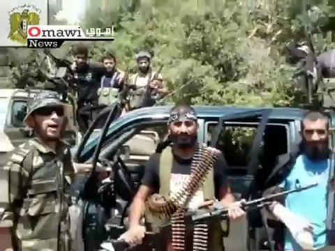 Syria فري برس القنيطرة لواء الفرقان يسيطر على سيارات الاحتلال جباتا الخشب القنيطرة أموي سوريا لطرد الاحتلال الاسدي 31 7 202 ALqnytrra