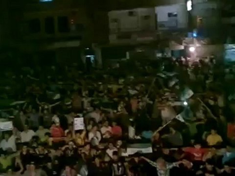 Syria فري برس حلب حي الشعار مسائية بعد صلاة التراوايح 31 7 2012 ج5 Aleppo