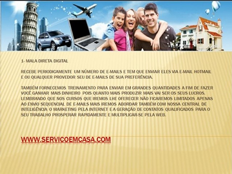 STC - MALA- DIRETA  MDD SISTEMA DE TRABALHO EM CASA COM MALA DIRETA