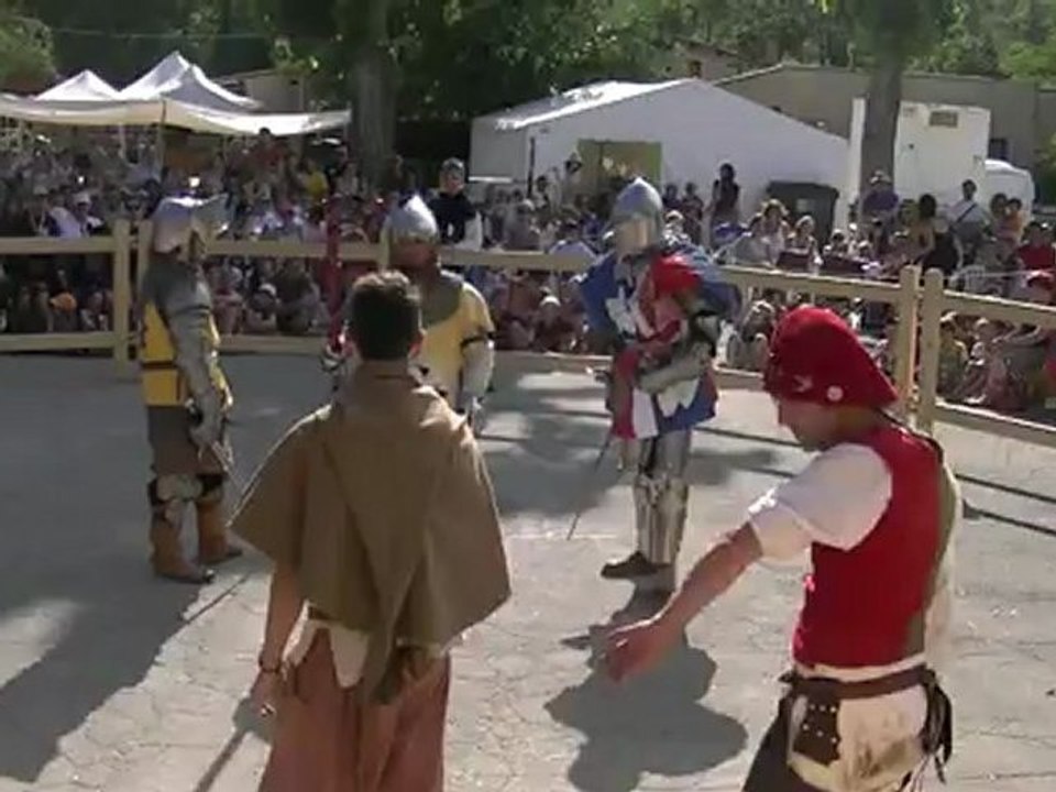 Tournoi en lice de Laroque 2012 - Alex vs Valentin