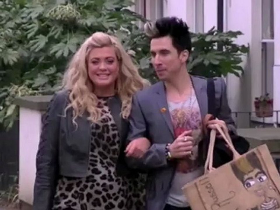 Gemma Collins Looks Very Red-faced at Joey Essex's Birthday Party