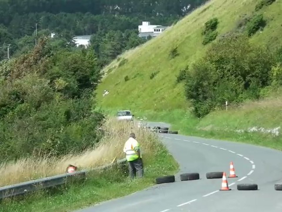 Slalom Camiers 2012 2eme manche DEWULF Simon 205 Rallye