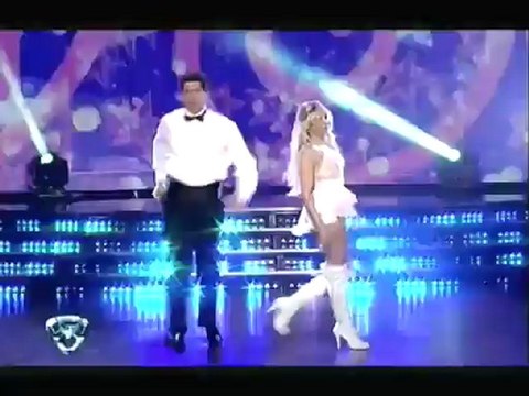 TeleFama.com.ar Charlotte Caniggia bailando cumbia ShowMatch