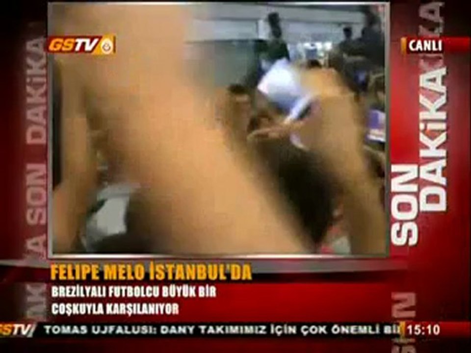 Felipe melo İstanbul’da