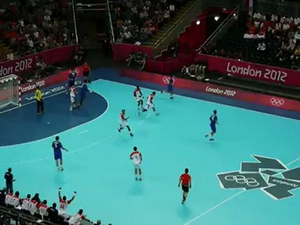Arrêt Maggaiez - Croatie-Tunisie / Handball JO2012