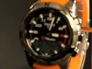 Tissot Men's T0474204720701 T-Touch II Black Digital Multi Function Watch Unboxing