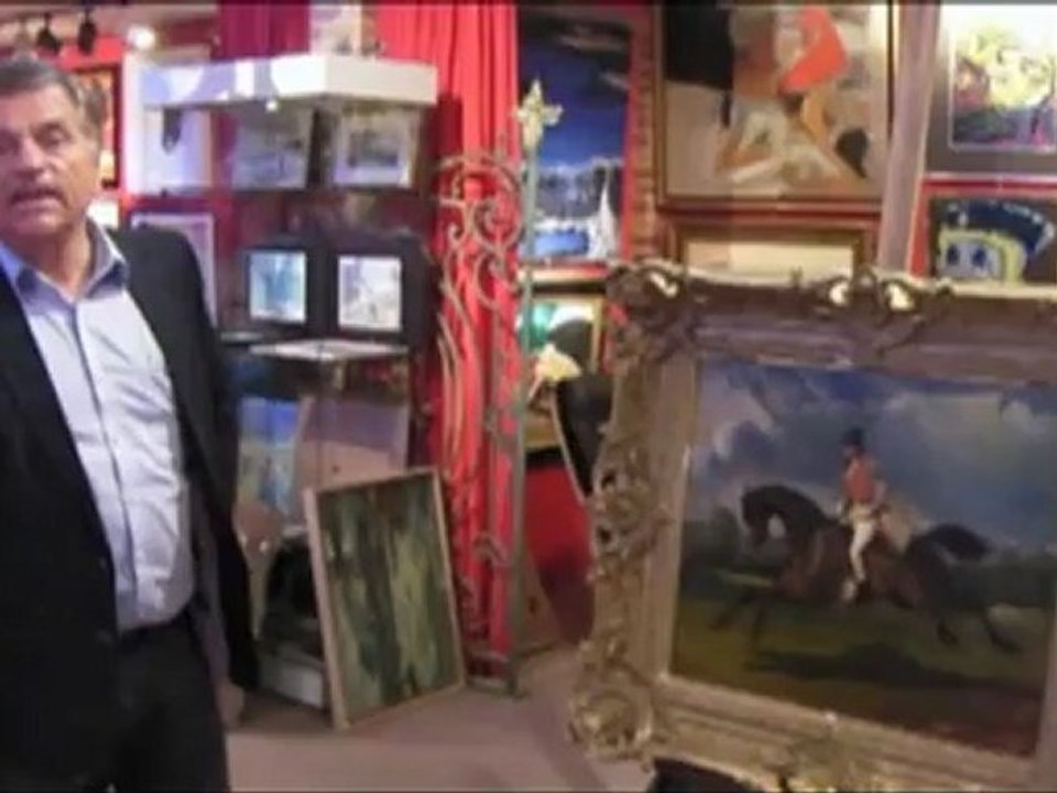 Me de Reviers présente un tableau du XIXème siècle.