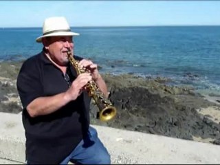 Un petit air de saxophone soprano sur la promenade du Plat-Gousset...
