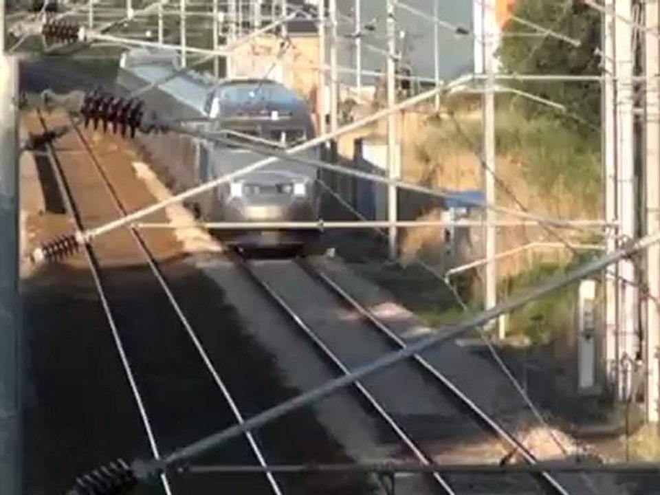 Tgv Paris-Brest vue haute