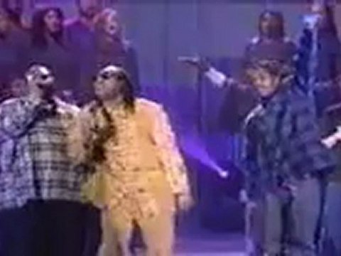 Coolio, LV & Stevie Wonder Gangsta's Paradise Live @ Billboard Music Awards, Nassau Coliseum, New-York City, NY, 12-06-1995
