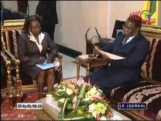 Réception des lettres d’accréditation des représentants de l’ONUD et du PAM