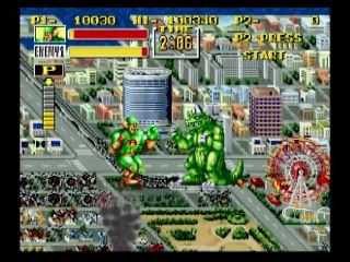 Download Video: Classic Game Room - KING OF THE MONSTERS review for PS2 / Neo-Geo