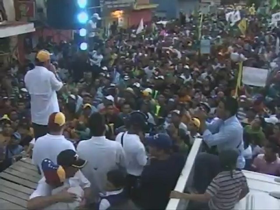 Capriles: "Suenen las cornetas el 7 de octubre, porque ese día despertará Venezuela"