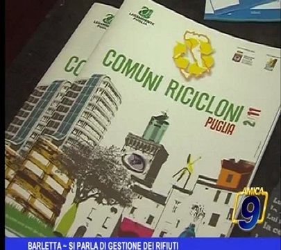 Barletta | Si parla di gestione dei rifiuti