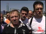Acerra (NA) - La protesta dei dipendenti del Termovalorizzatore (live 01.08.12)