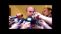 Bersani - Legge elettorale - Il punto fermo è la responsabilità di governo (01.08.12)