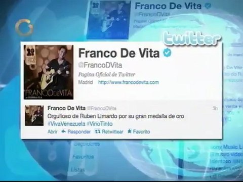 Estas fueron las reacciones al triunfo de Limardo en Londres