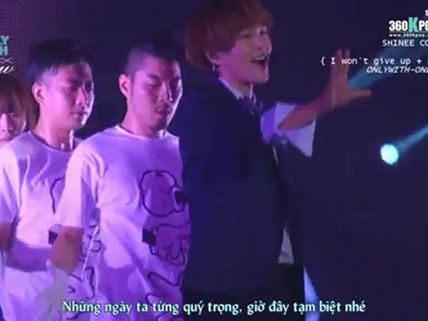 [360kpop][Vietsub] Onew solo - I wont give up + passionate goodbye {SHINee Team}