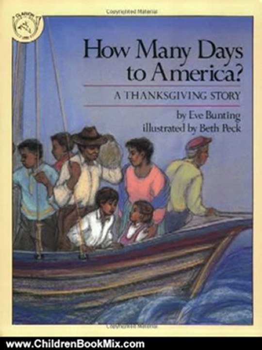 Children Book Review: How Many Days to America?: A Thanksgiving Story by Eve Bunting, Beth Peck
