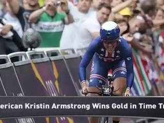 USA's Armstrong Wins Gold, Breaks Record