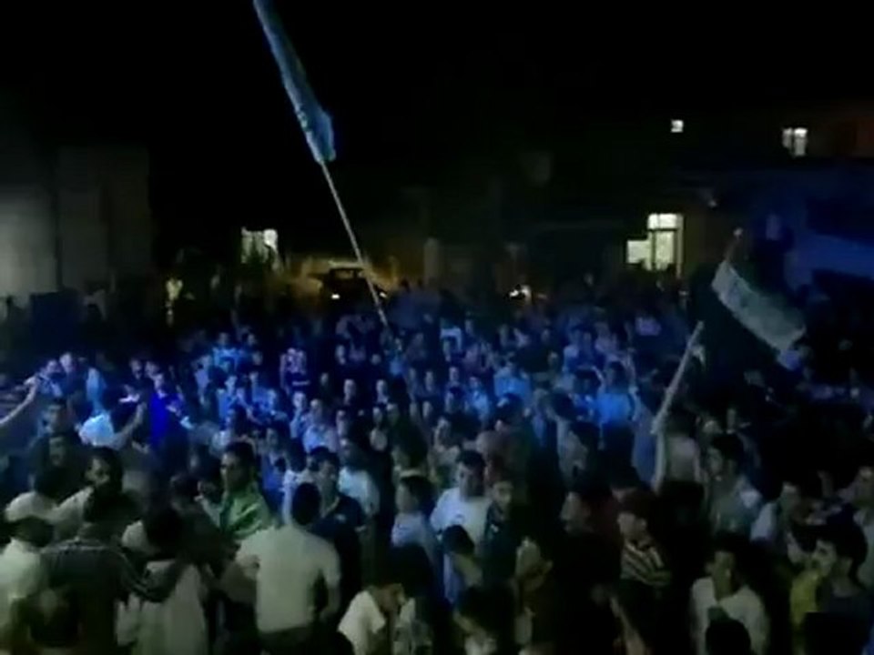 Syria فري برس ريف حلب   مارع مظاهرة نصرة لحلب والمدن المنكوبة 1 8 2012 Aleppo