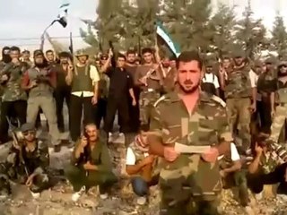 Download Video: Syria فري برس  ادلب انشقاق الملازم أول ابراهيم الخالد وتشكيل كتيبة سيف الحق بريف ادلب الجنوبي 1 8 2012 Idlib