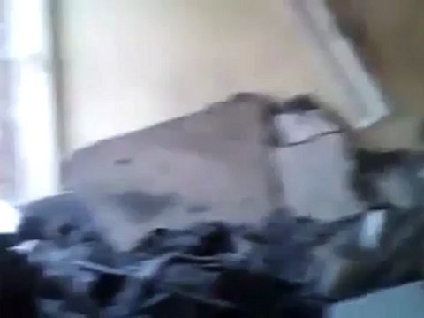 Syria فري برس ديرالزور آثار الدمار في حي الجبيلة 31 7 2012 Deirezzor